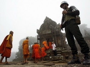 Khu vực đền cổ Preah Vihear. (Nguồn: Reuters).